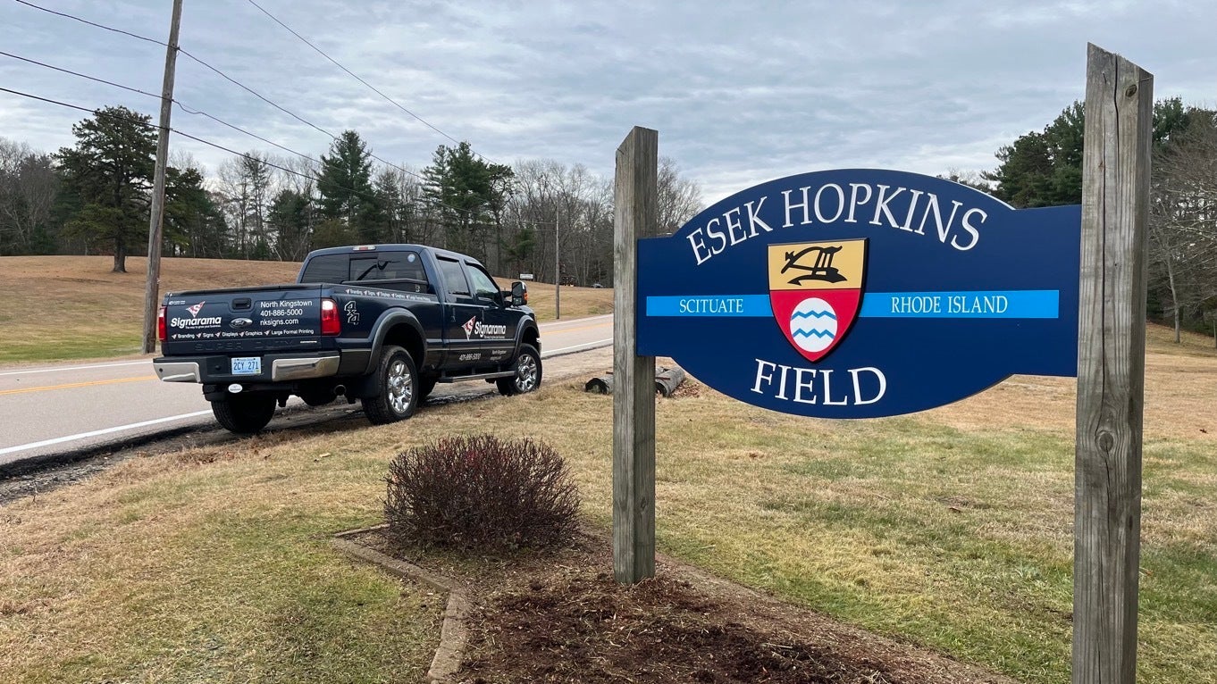 Preserving Local History: Our Work on the Esek Hopkins Field Sign in Rhode Island