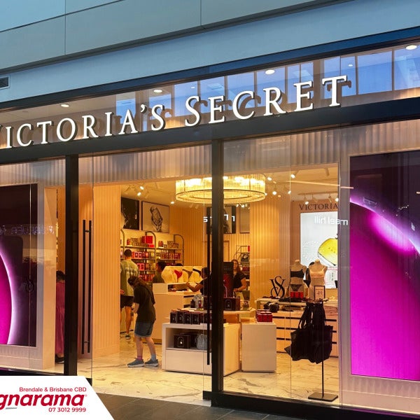 Shhhhh It's a Secret - Retail Shop Signage for Victoria Secret by Signarama Brendale