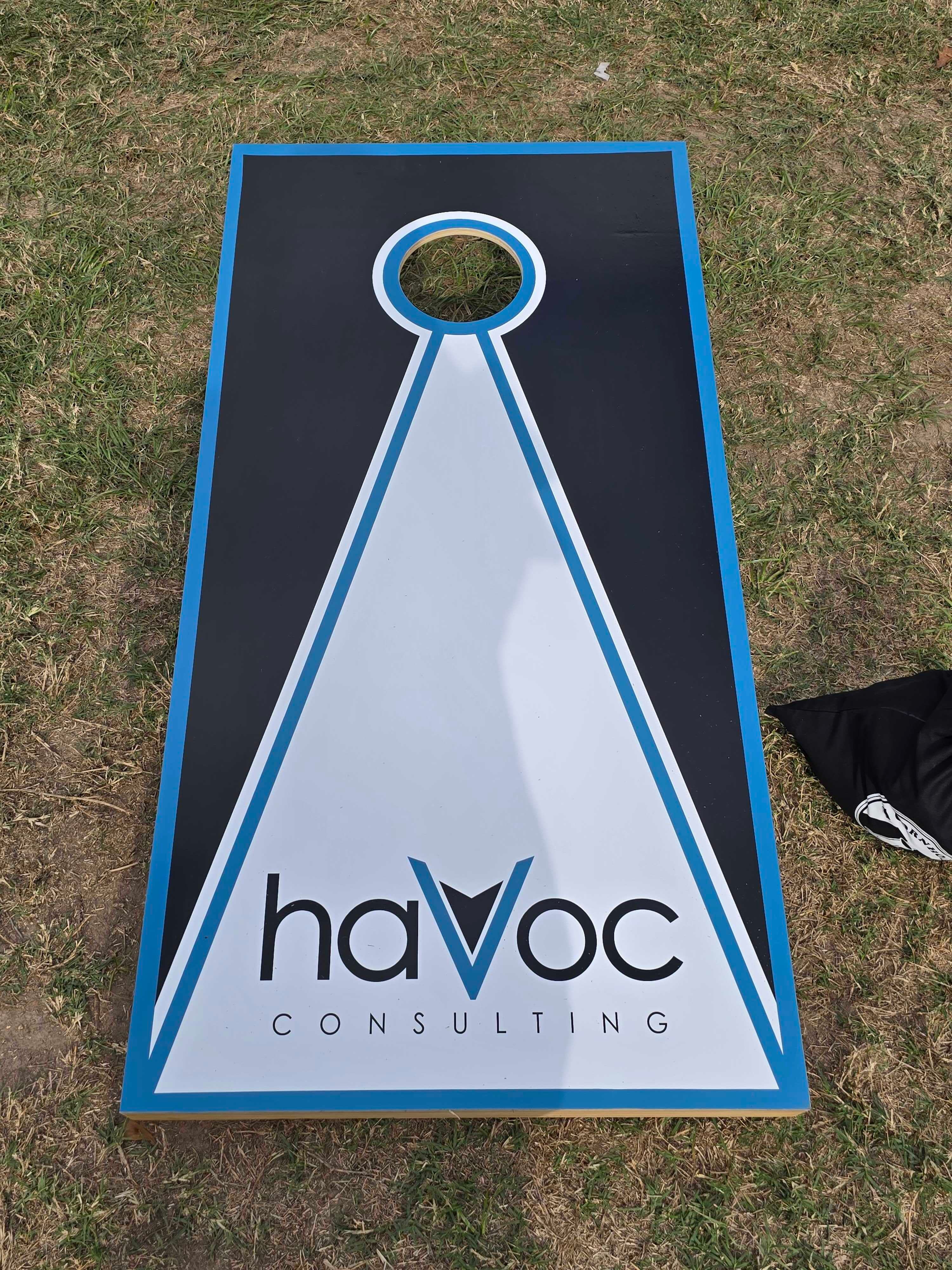 Custom cornhole boards make great corporate gifts!