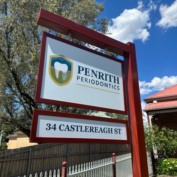 Custom Sign for Penrith Periodontics
