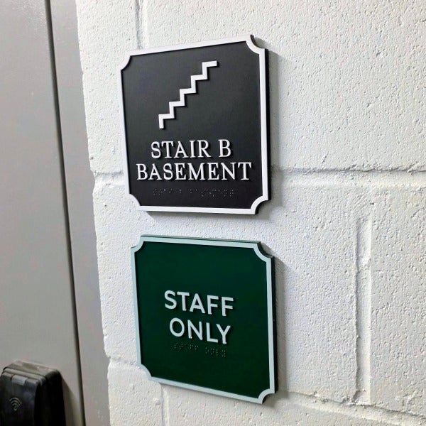 ADA Signage for Hotels- Houston Tx | Elevating Hotel Daphne with Custom Signs