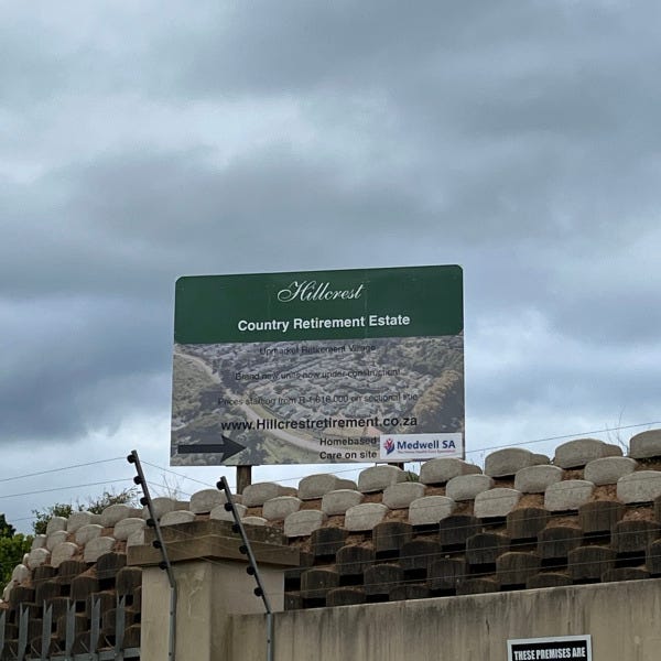 Hillcrest Retirement Chromadek Sign