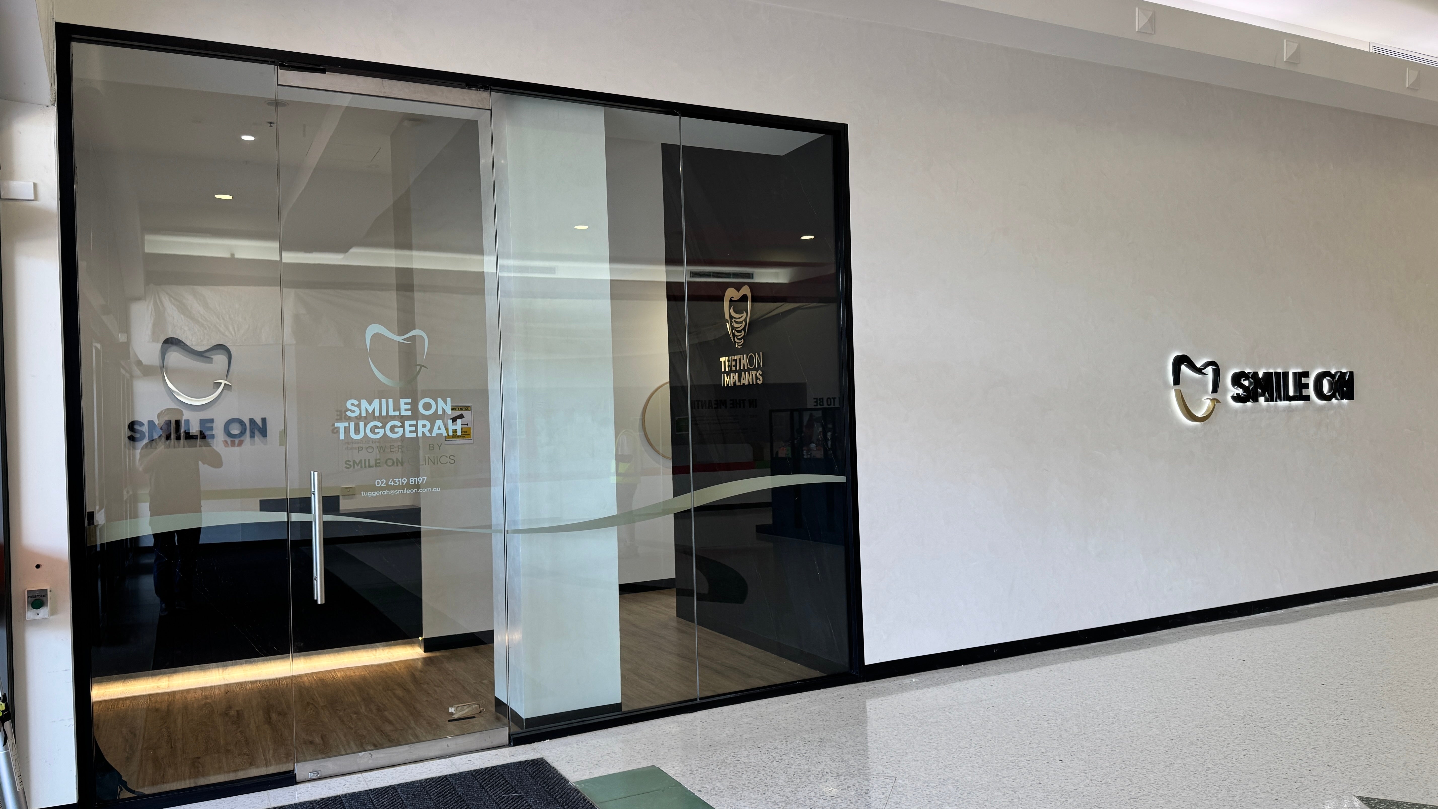 Smile On Clinics Making Headway Into Westfield: A Premium Multi-Store Activation by Signarama Erina