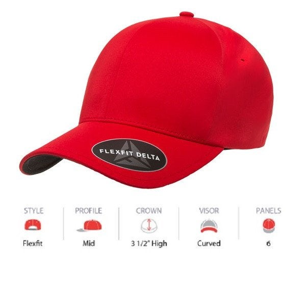 Custom FLEXFIT DELTA CAP
