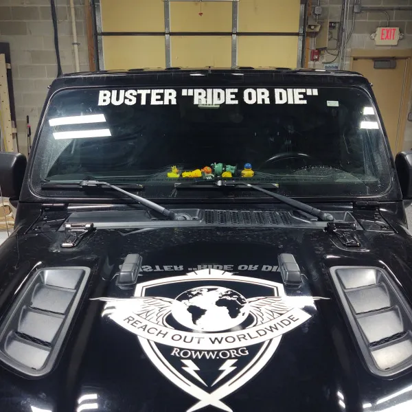 Hood & Windshield Decal