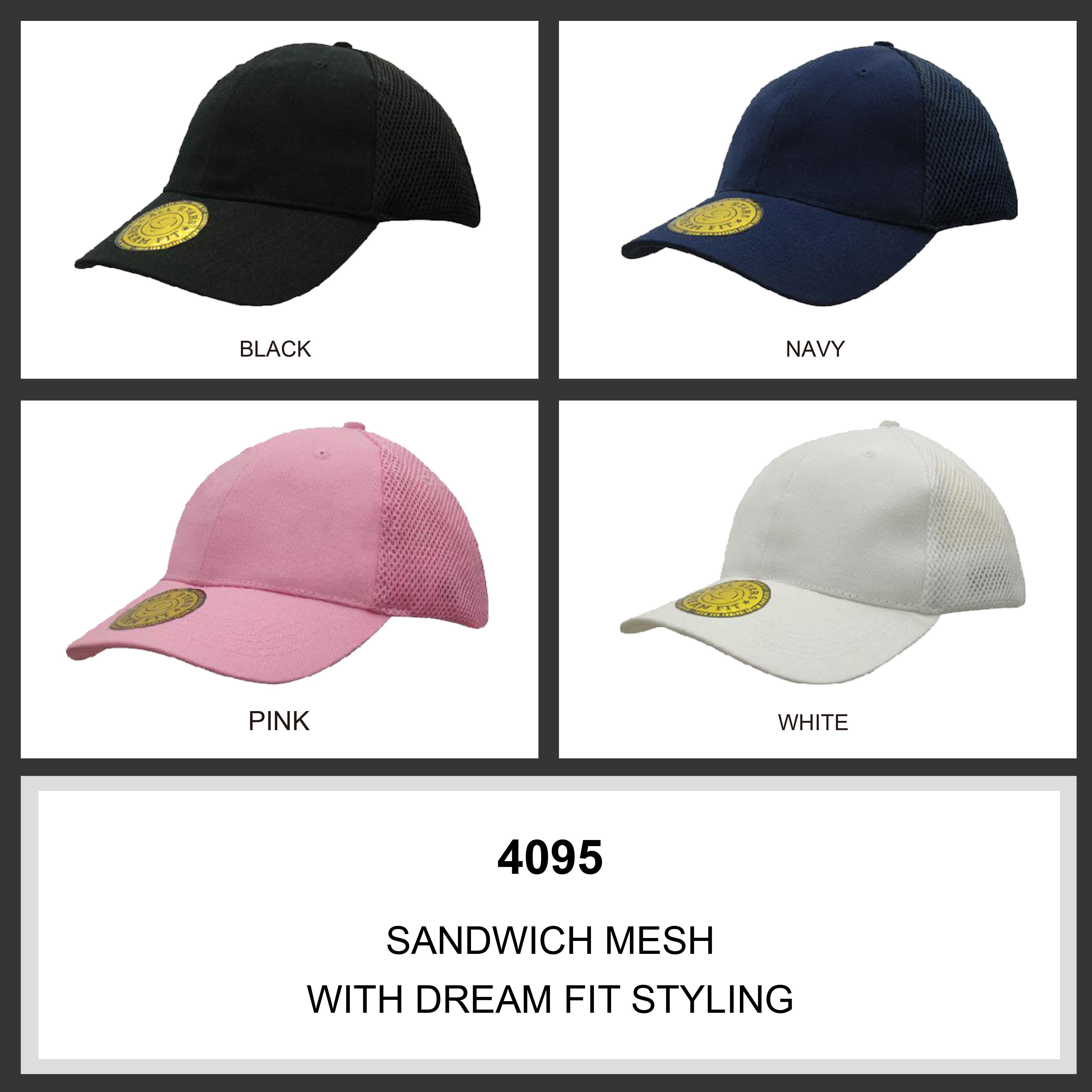 Sandwich Mesh Cap with Dream Fit Styling