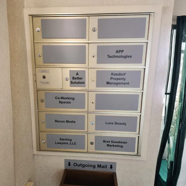 mailbox signage