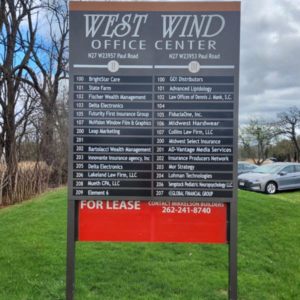 exterior signage - directory
