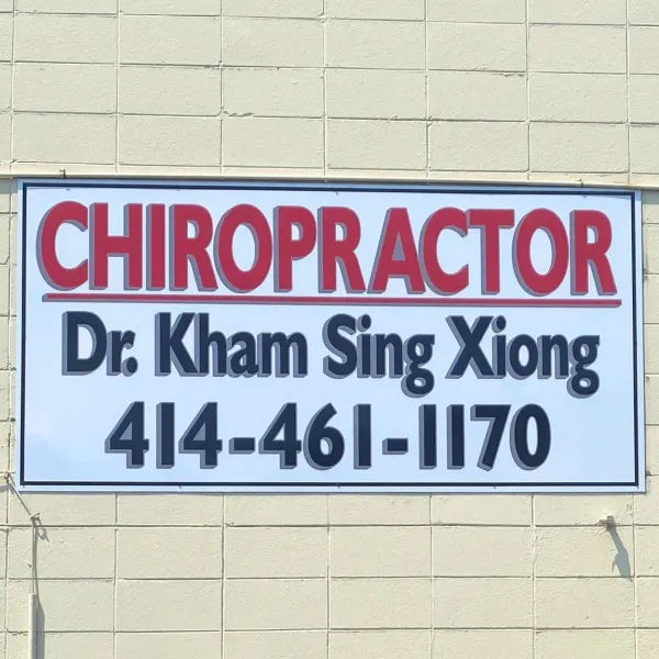flat exterior sign