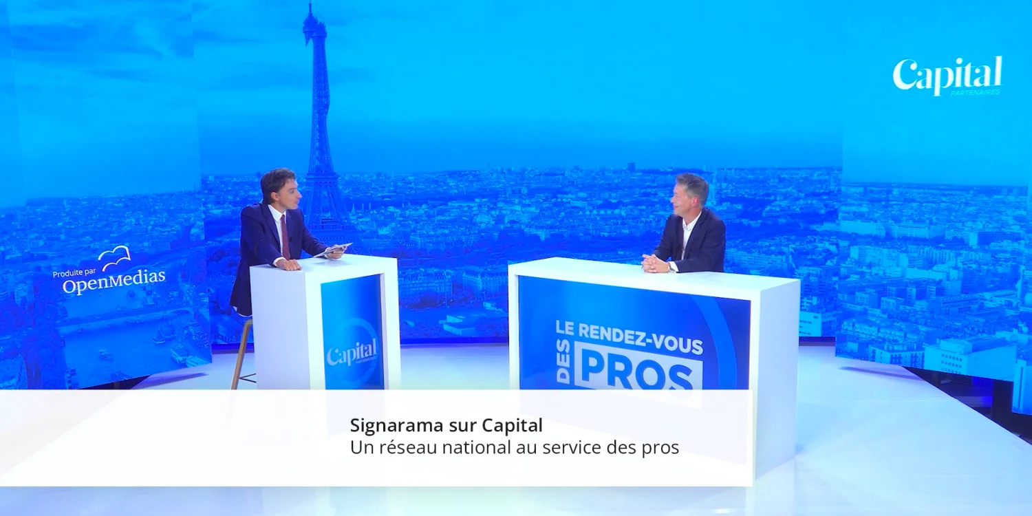 Signarama sur Capital.fr : un réseau national de signalétique au service des entreprises partout en France