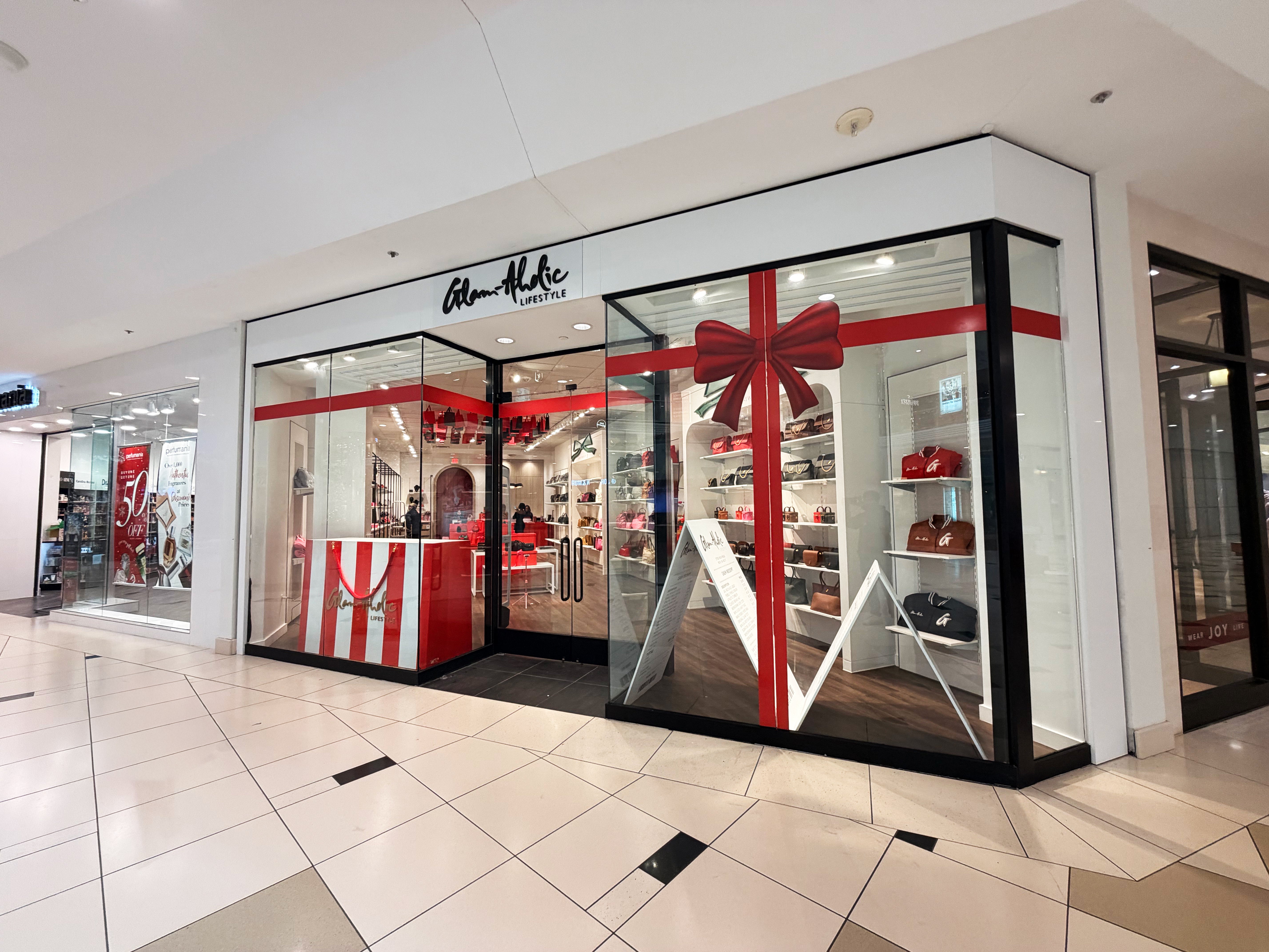 Glam-Aholic Lifestyle Vinyl Window Display