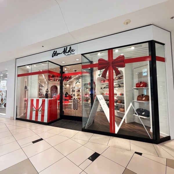 Glam-Aholic Lifestyle Vinyl Window Display