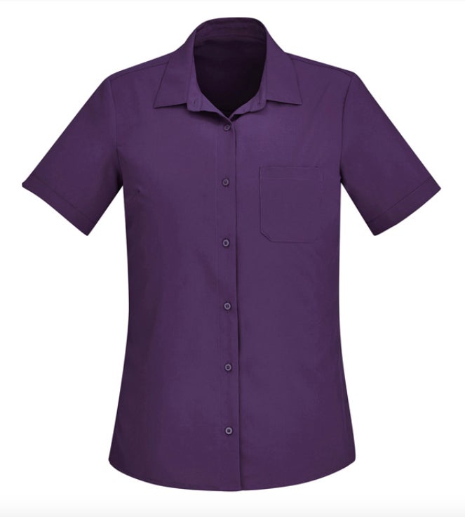 Women's Florence Plain Short Sleeve Shirt