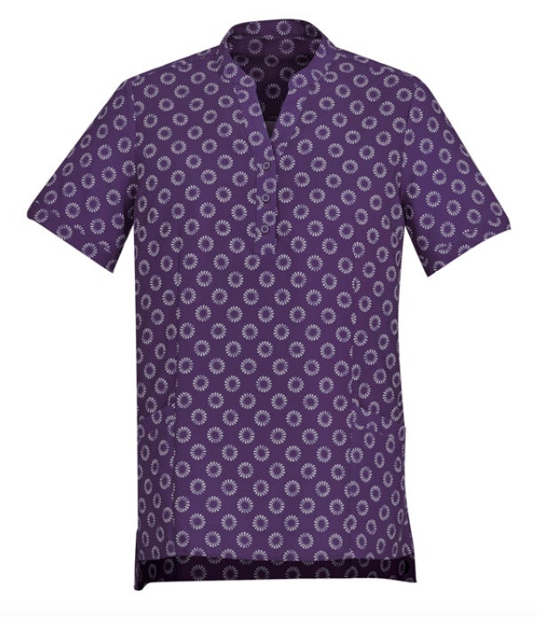 Women's Easy Stretch Daisy Print Tunic