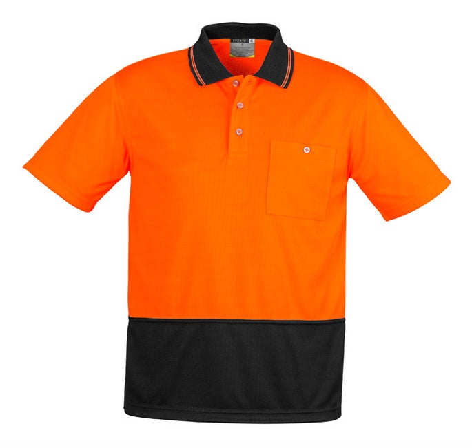 Unisex Hi Vis Splice Polo