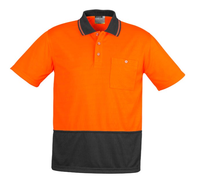 Unisex Hi Vis Splice Polo