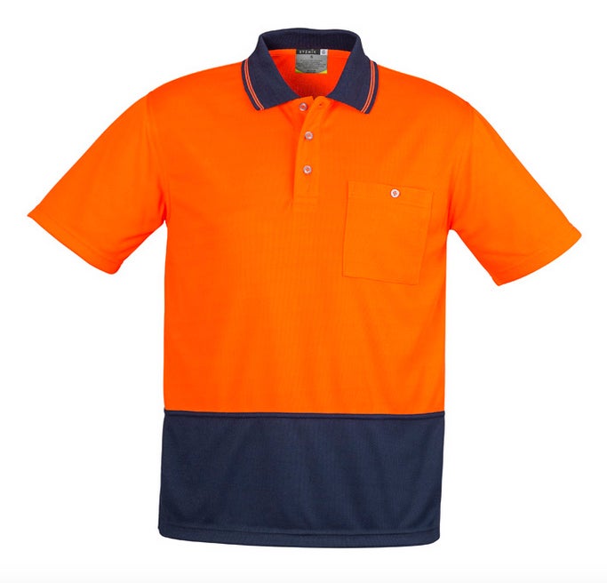 Unisex Hi Vis Splice Polo