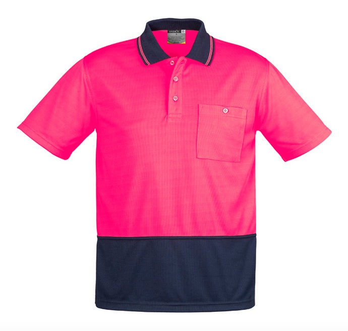 Unisex Hi Vis Splice Polo