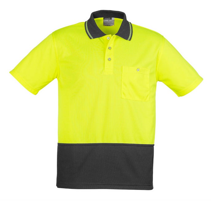 Unisex Hi Vis Splice Polo