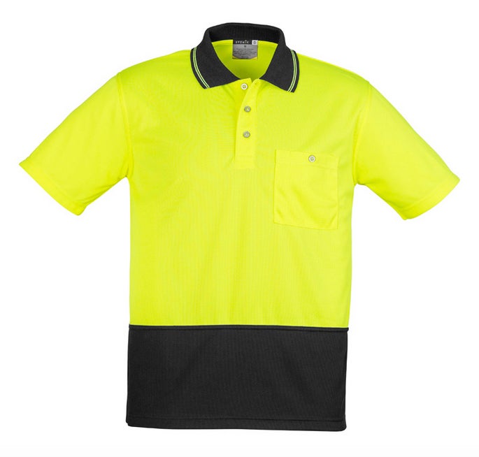 Unisex Hi Vis Splice Polo