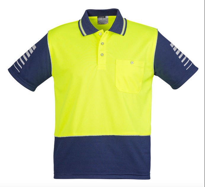Men's Hi Vis Zone Polo