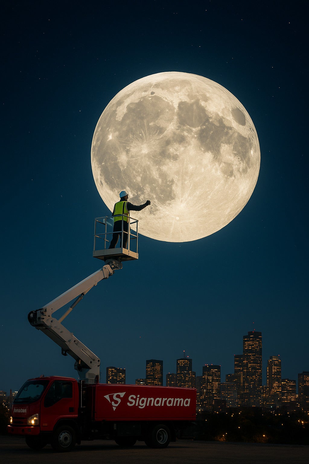Lighting Up the Night: Our Largest Installation Yet — The Moon