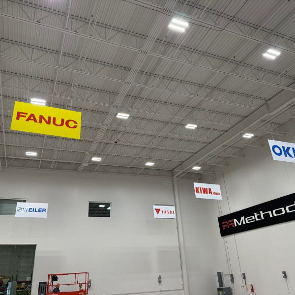 Methods Machine Tools Hanging ACM signs