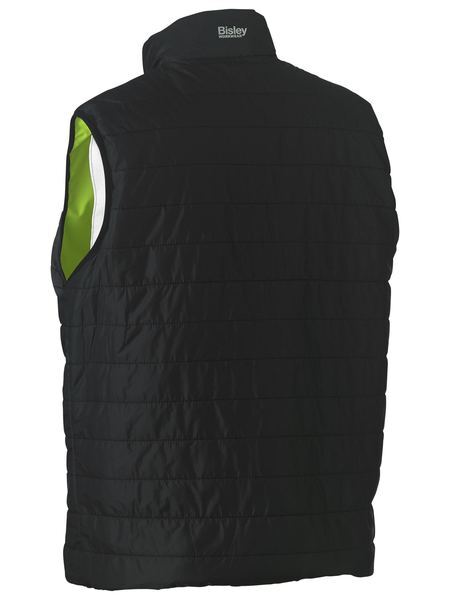 TAPED HI VIS REVERSIBLE PUFFER VEST
