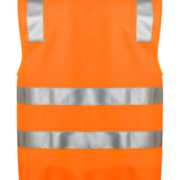 Custom Unisex Hi Vis Full Zip Vest
