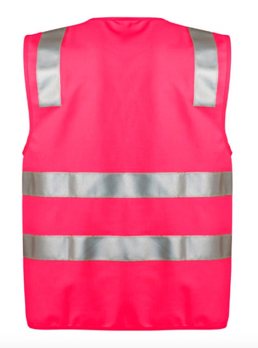 Unisex Hi Vis Full Zip Vest