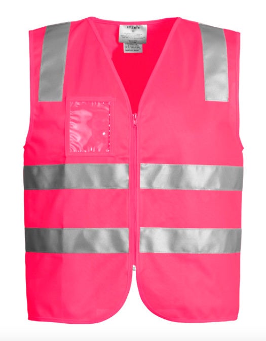 Unisex Hi Vis Full Zip Vest