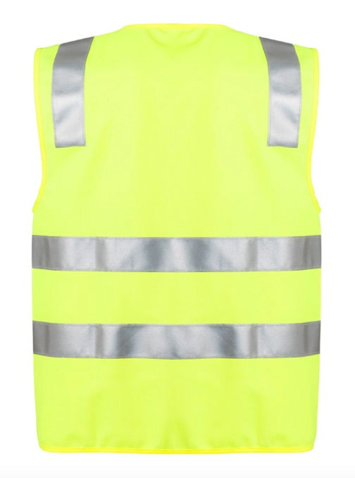 Unisex Hi Vis Full Zip Vest
