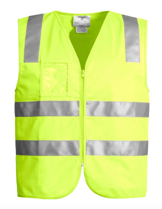 Unisex Hi Vis Full Zip Vest