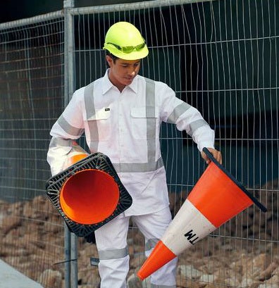 Taped White Drill Shirt