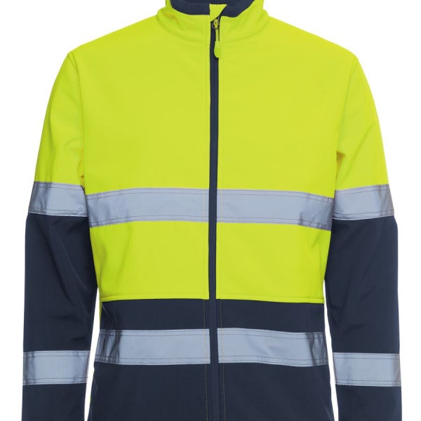 Custom JB's Men's Hi Vis Water Resistant Softshell Jacket