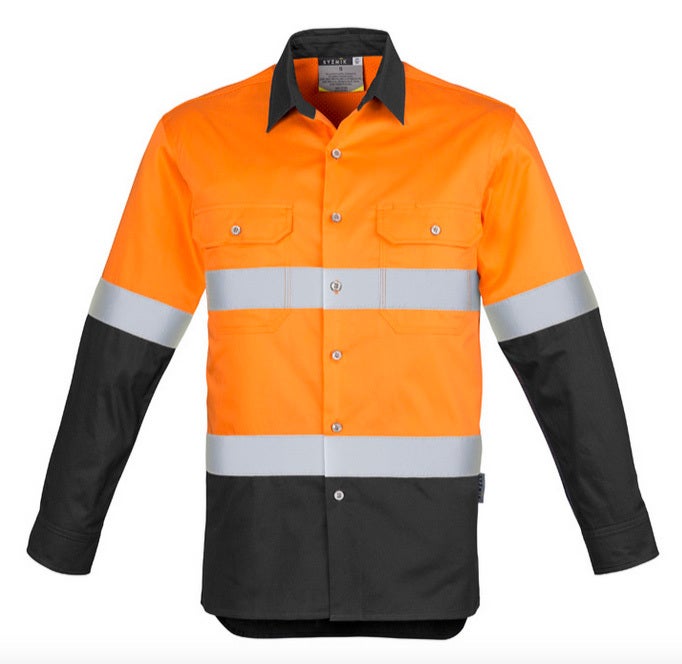 Spliced Industrial Shirt