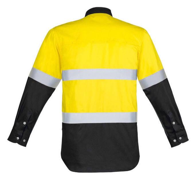 Spliced Industrial Shirt