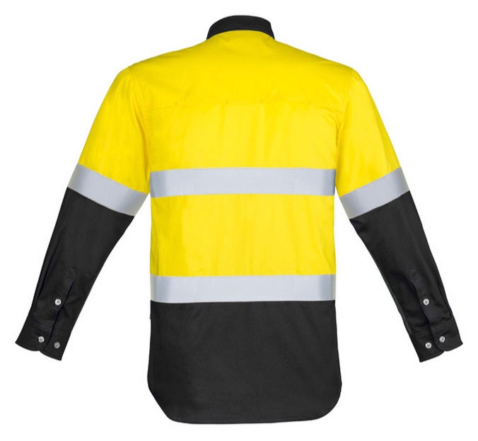 Spliced Industrial Shirt