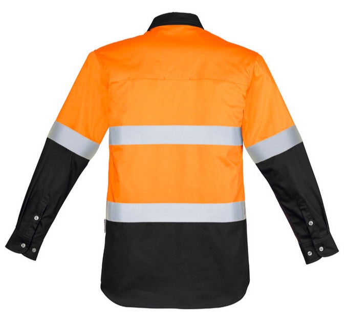 Spliced Industrial Shirt