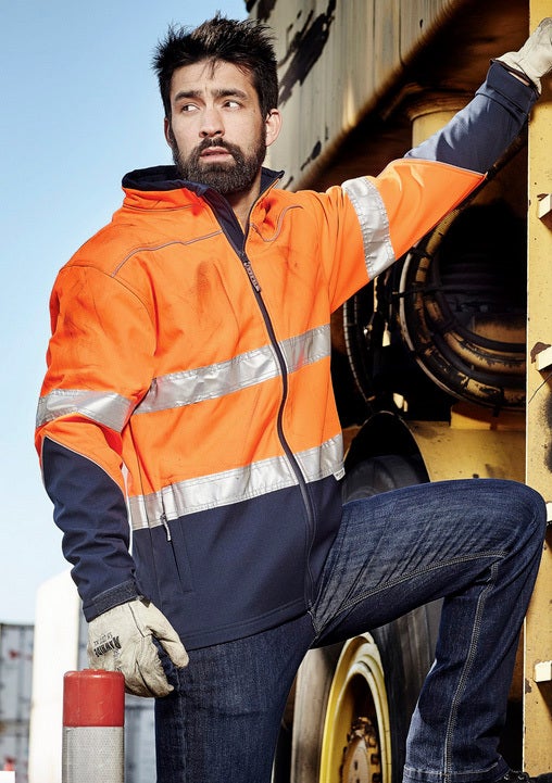 Unisex Hi Vis Softshell Jacket