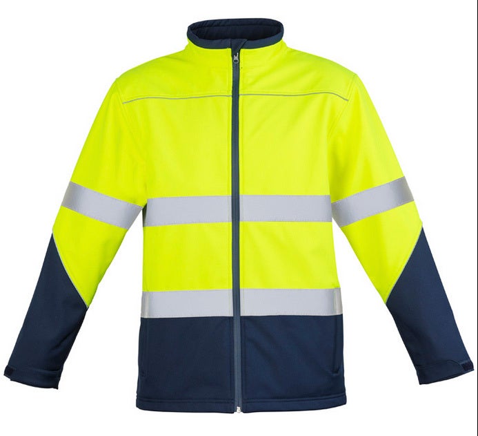 Unisex Hi Vis Softshell Jacket