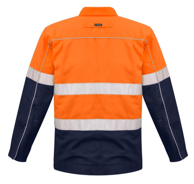Hi Vis Cotton Drill Jacket