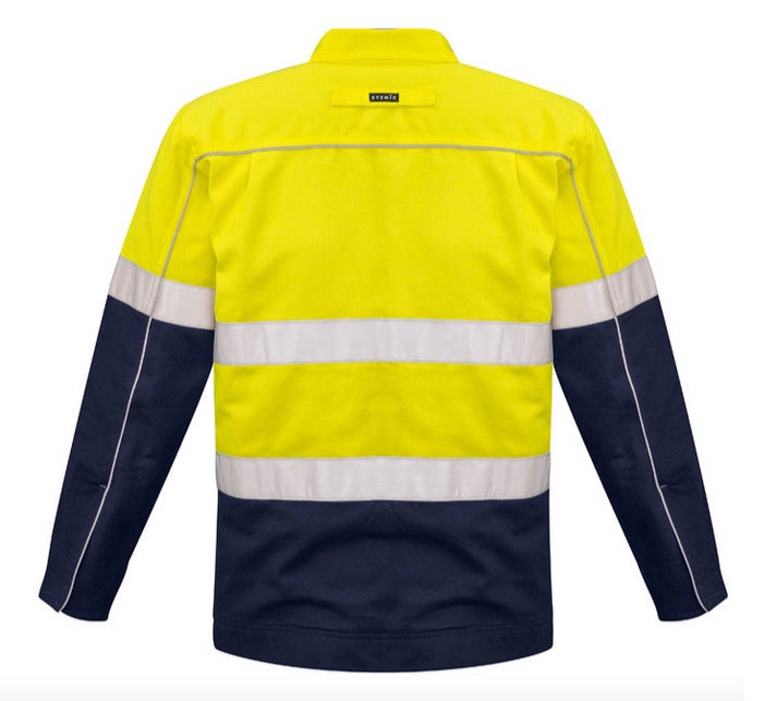 Hi Vis Cotton Drill Jacket
