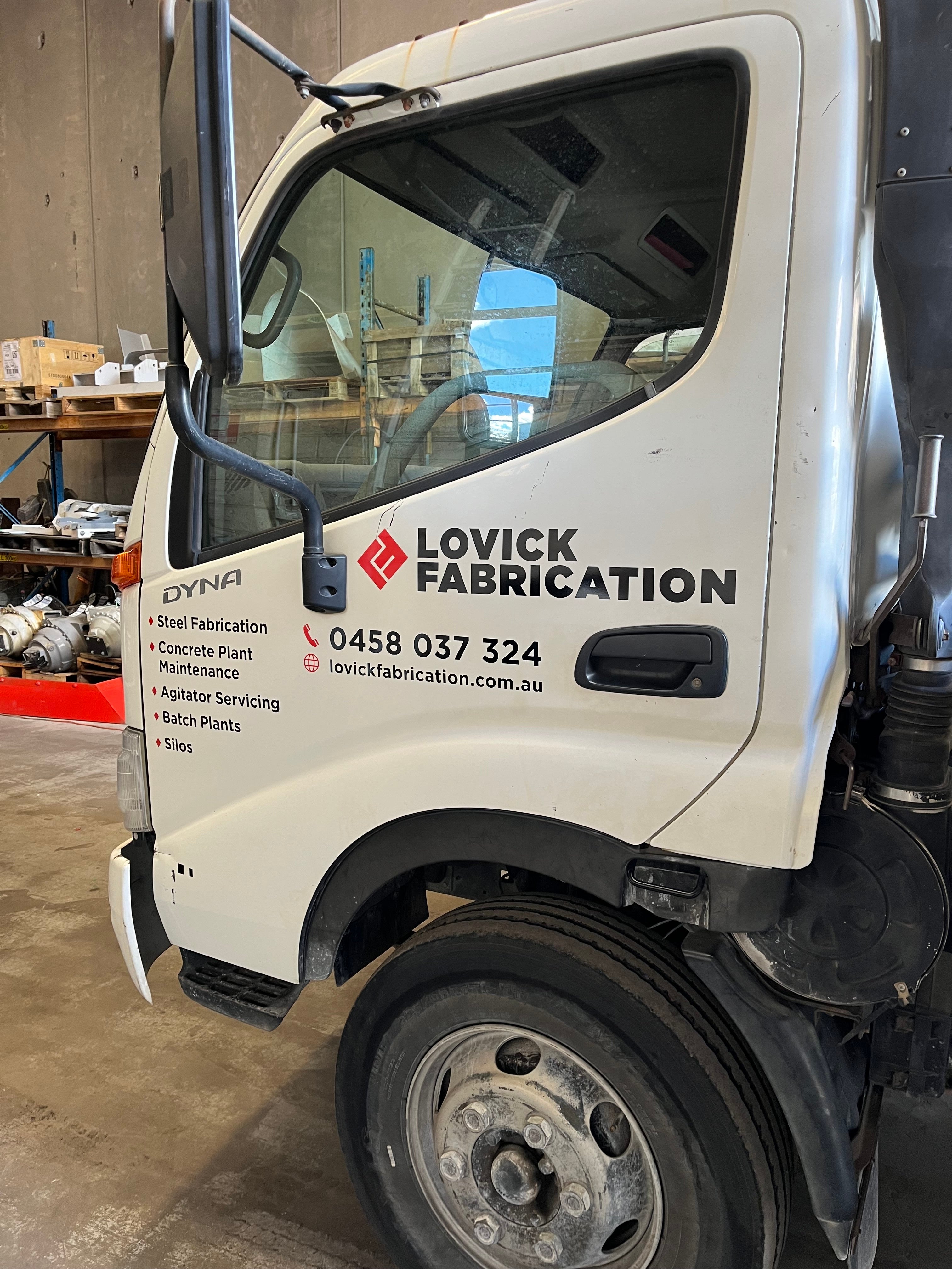 A Strong New Look for Lovick Fabrication: 12-Vehicle Fleet Branding Completed