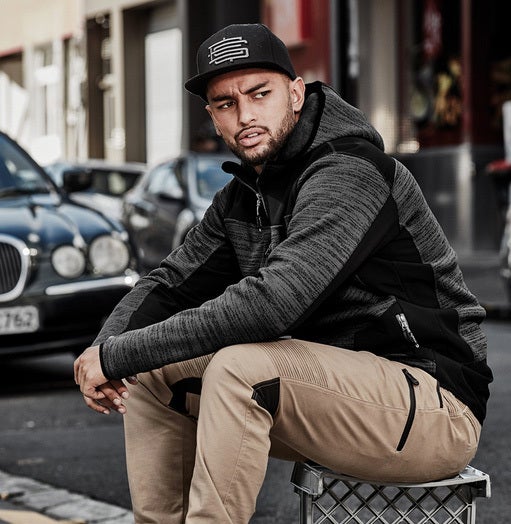 Unisex Streetworx Reinforced Knit Hoodie