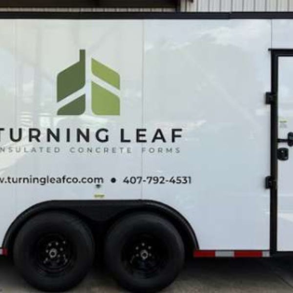 Turning Leaf Trailer Graphics Sanford Florida