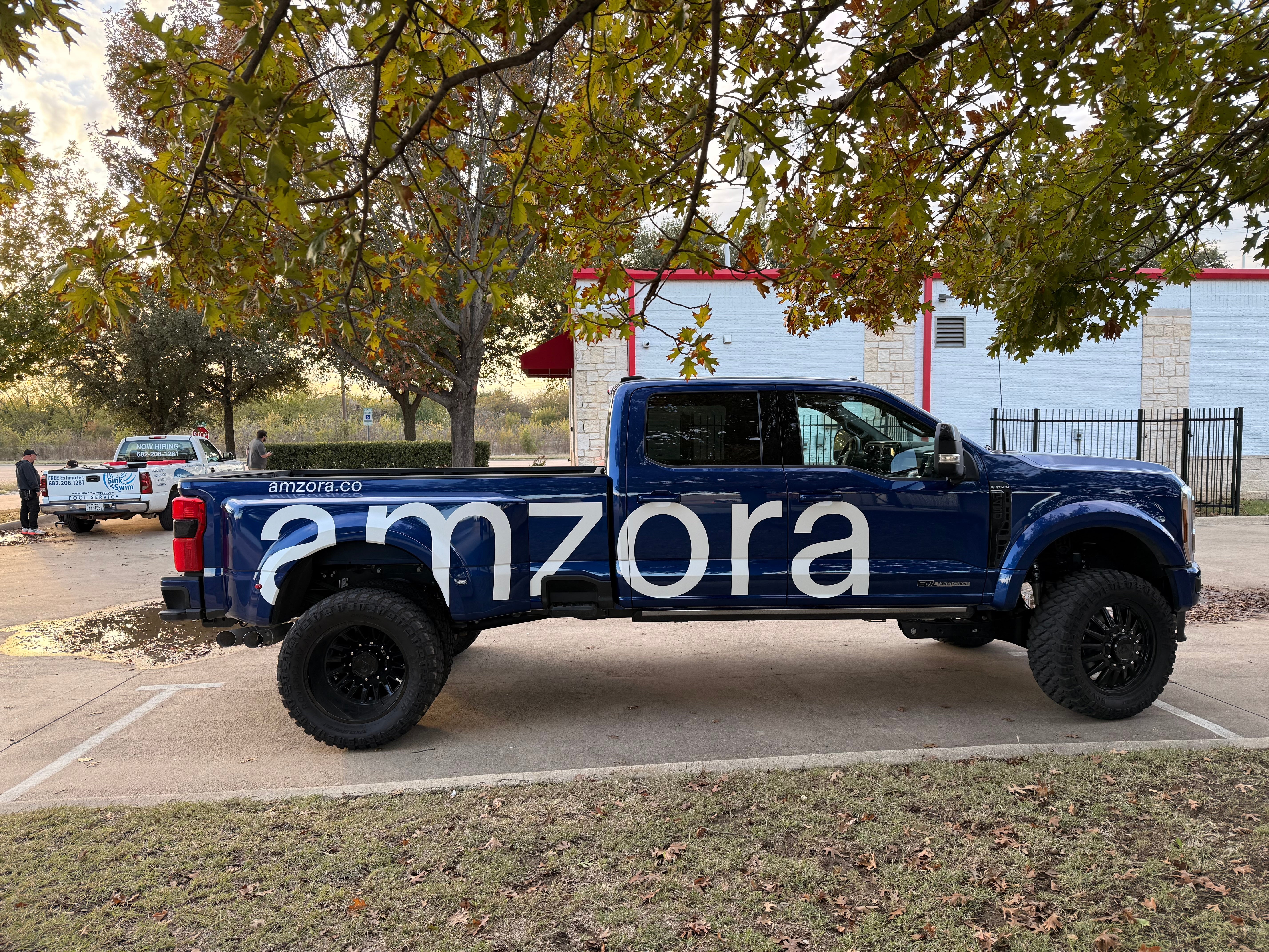 Amzora Truck Graphics by Signarama North Fort Worth/Keller