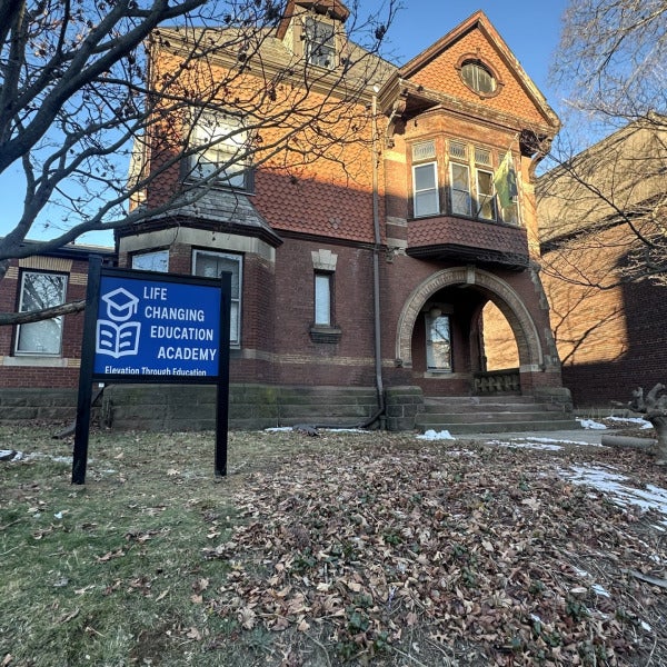 Architectural Post & Panel Signs for Life Changing Education Academy-Hartford
