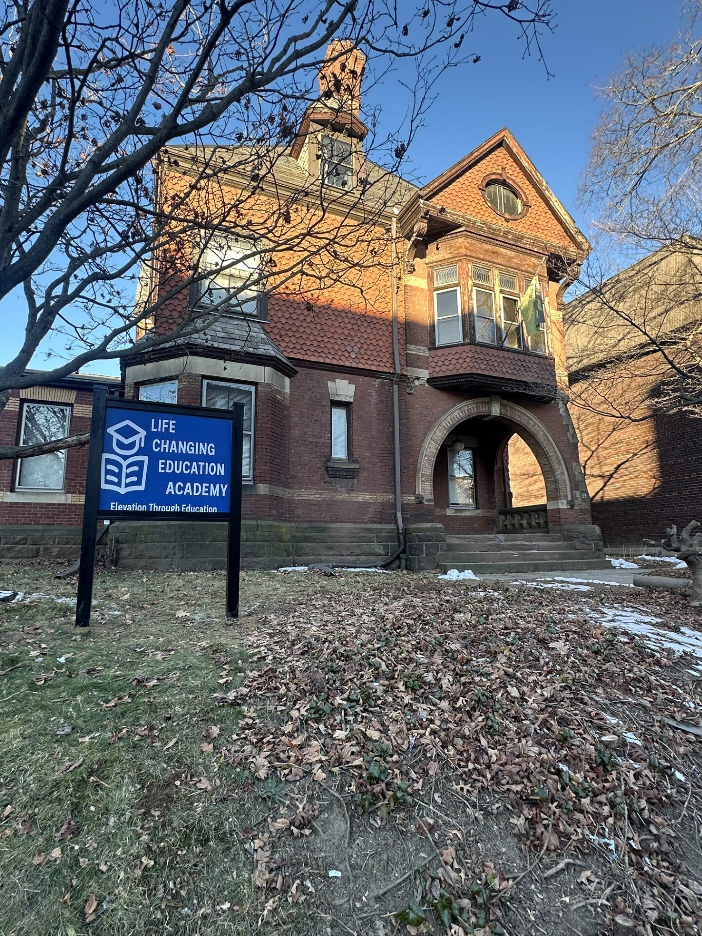 Architectural Post & Panel Signs for Life Changing Education Academy-Hartford