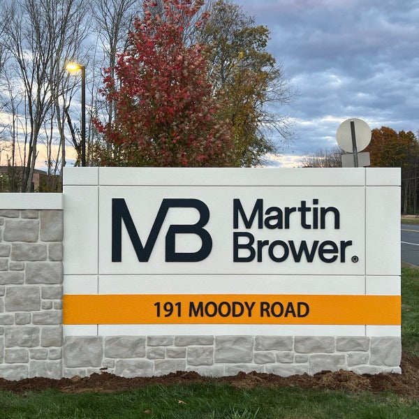Foam Monument Sign